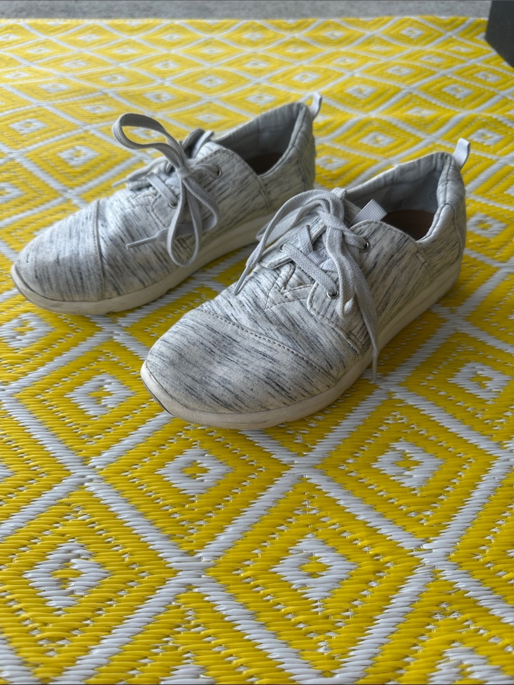 Toms grey sneakers women’s size 7.5